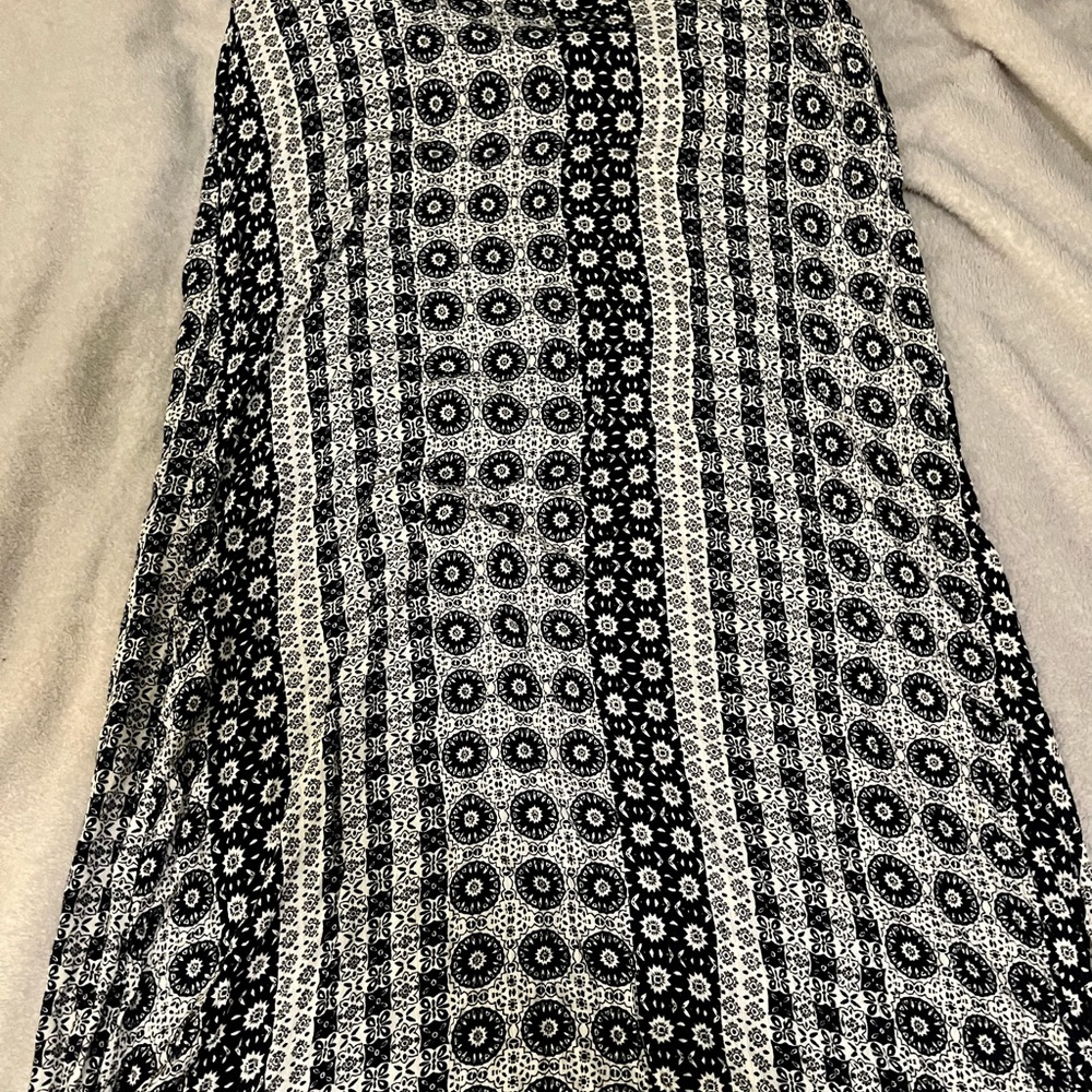 Patterned Maxi Skirt